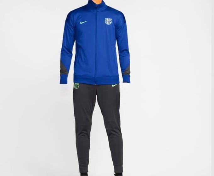 FC Barcelona Strike Derde Dri-FIT knit voetbaltrainingspak voor heren Maat M