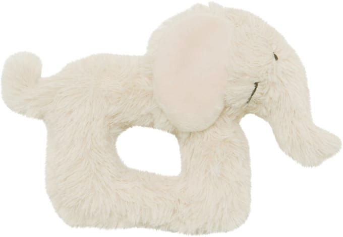 Happy Horse Olifant Ezzy Rattle Rammelaar - Ecru - Baby cadeau
