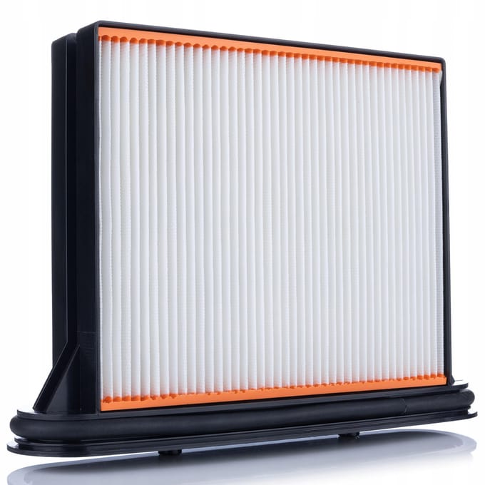 Rosfix Harmonicafilter - 2 Stuks Wasbaar met Afdichting - Polyester 25,7x18,6x5 Cm