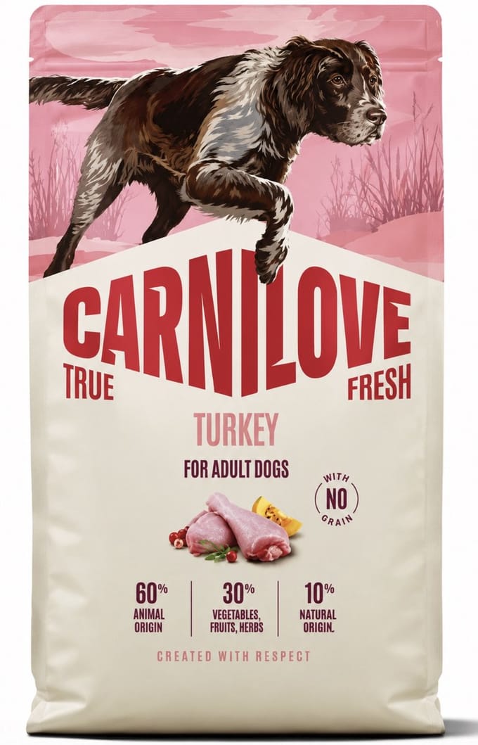 Carnilove True Fresh - Adult - Kalkoen - 4 kg