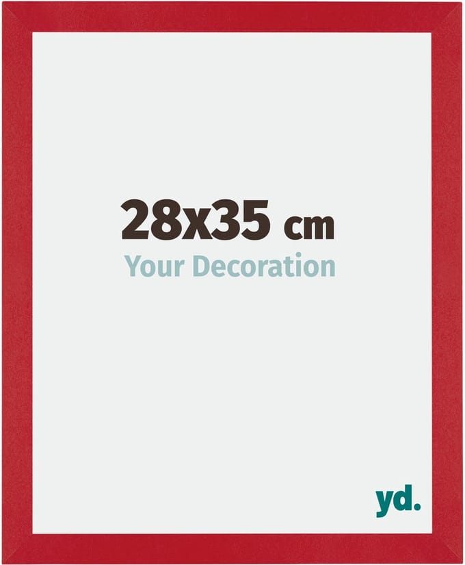 Your Decoration - Fotolijst 28x35 cm - MDF - Rood - Mura