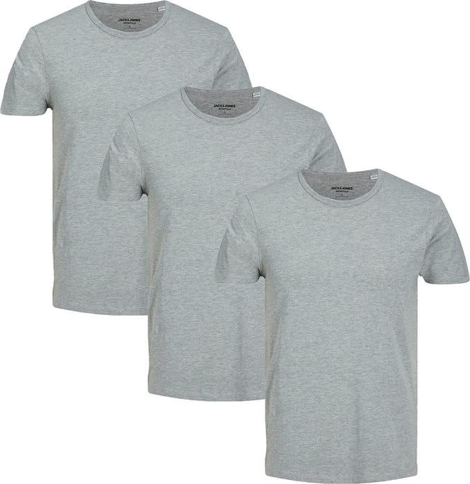 Jack & Jones Heren t-shirt 3 pack Basic