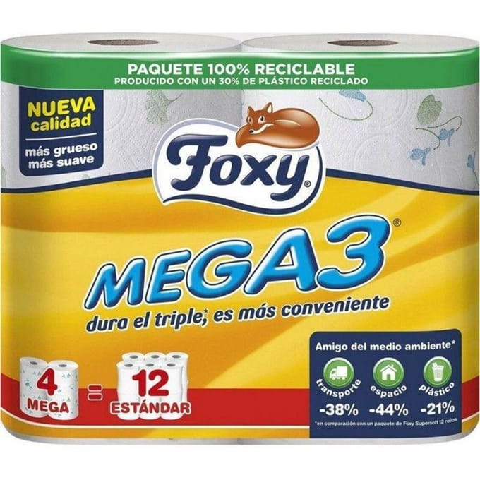 NC Toiletpapier Foxy Mega3