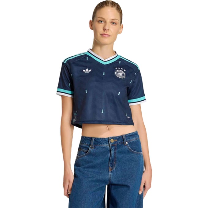 Adidas Germany Truien/Replica's Dames - Blauw - Maat S (34-36) - Poly Mesh