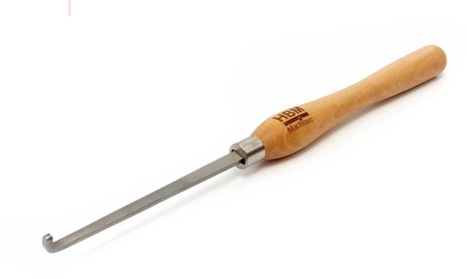 HBM houtdraaibeitel armsteun (52 cm)