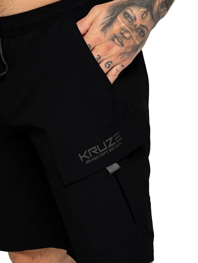 Kruze | Heren Utility Cargo Shorts