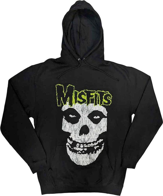 Misfits - Vintage Classic Hoodie/trui - XL - Zwart