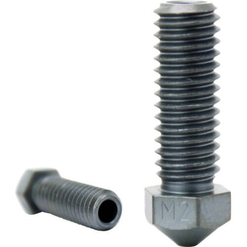 Micro-Swiss 3D-printermond 0.8mm M2 Hardened High Speed Steel High Flow 2.85mm Nozzle M2501-08
