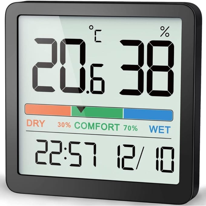 CO2 Meter - Hygrometer - Luchtkwaliteitsmeter