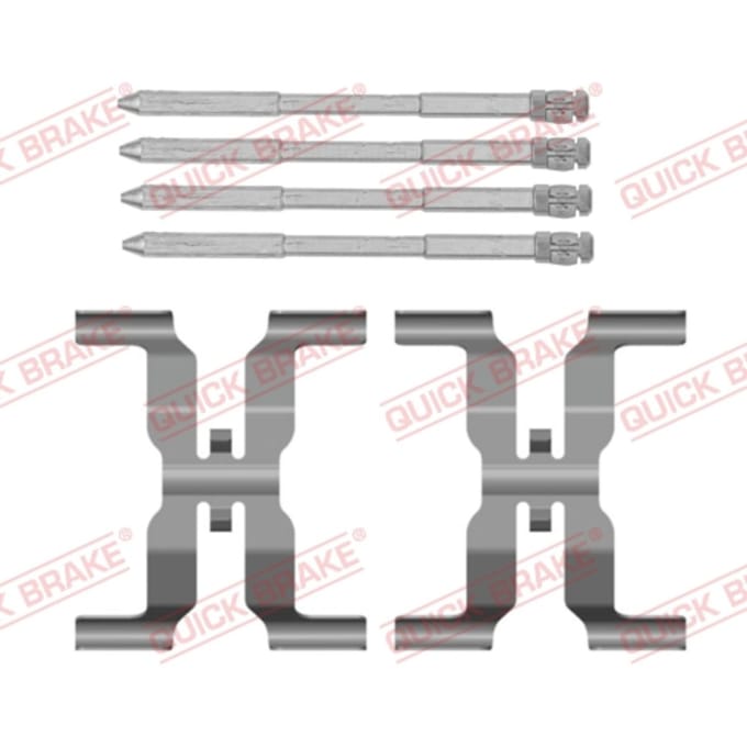 Toebehorenset, schijfremblok QUICK BRAKE 109-0166