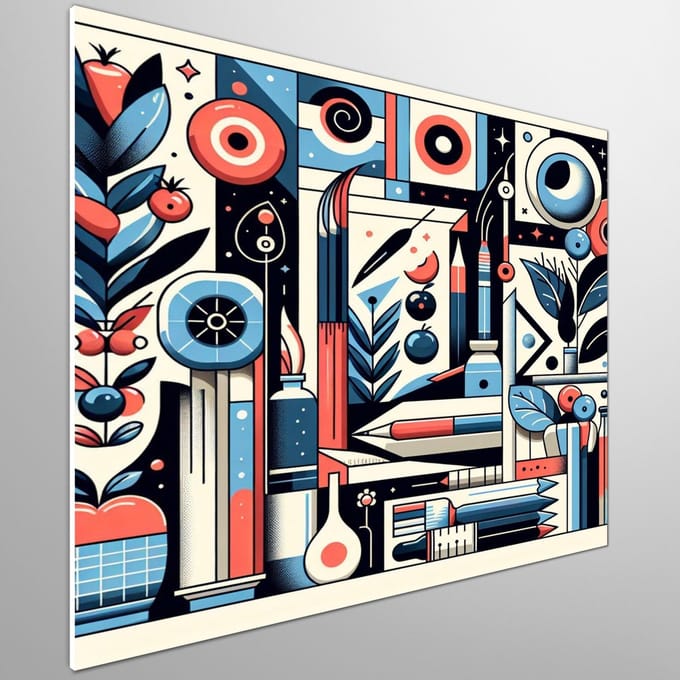 Kunstprint | Wanddecoratie | Forex | 60 × 60 cm