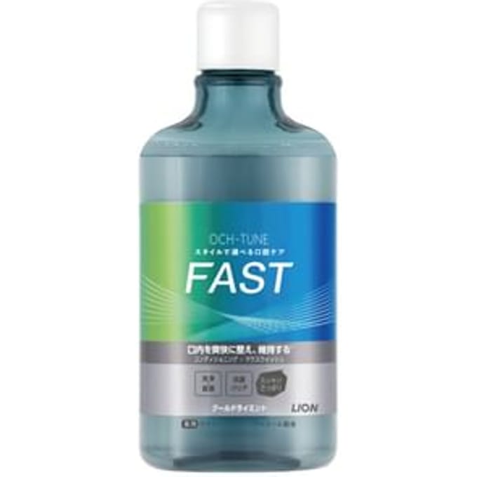 LION - Och-Tune Mouth Wash Fast - Cool Dry Mint - 600ml