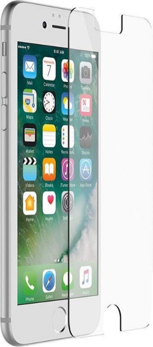 Screenprotector Geschikt voor iPhone SE 2020 screenprotector 2 stuks - tempered glass - beschermlaag voor iPhone SE 2020