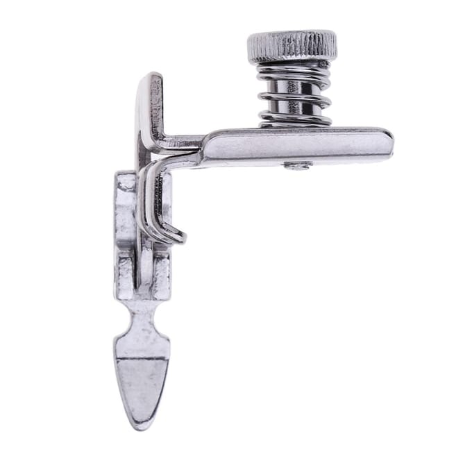 Verstelbare onzichtbare ritsvoet voor Singer Slant Shank naaimachine 50x25x30mm zilver