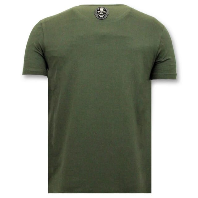 T-shirt Heren met Print - Predator Neon Print - Groen