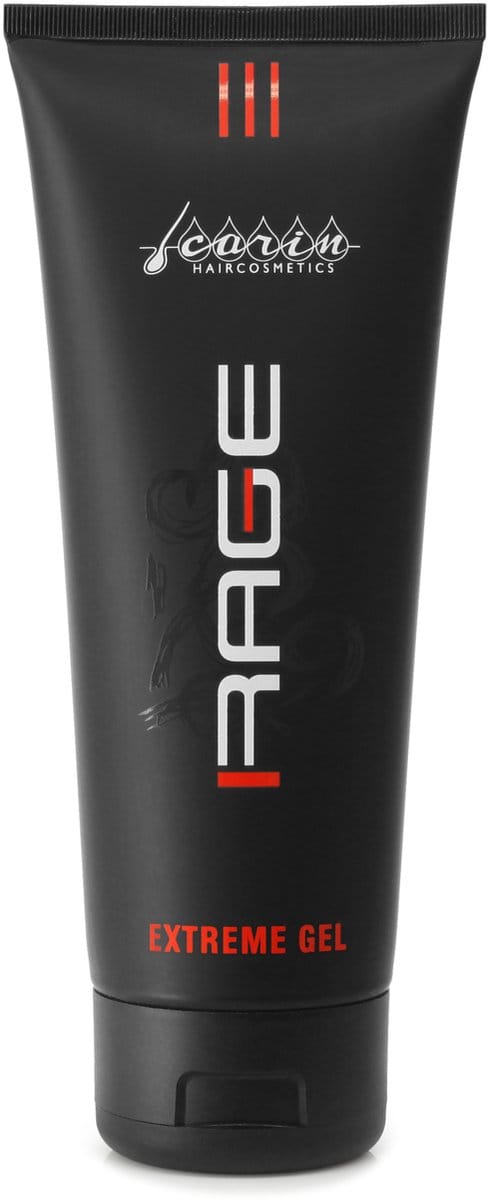 Carin Rage Extreme Gel - Haargel Extra Sterke Hold 5 - Matte Finish - 200 ml