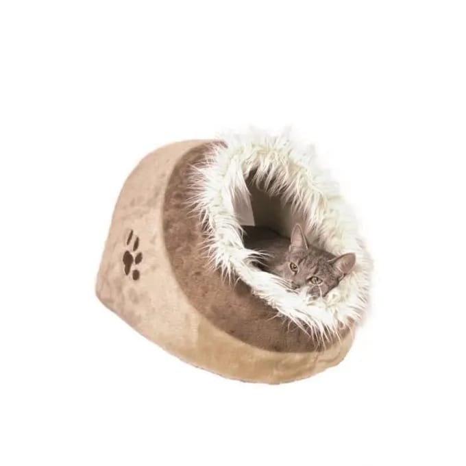Trixie Kattenmand Iglo Minou Beige / Bruin - 41X30X50 CM