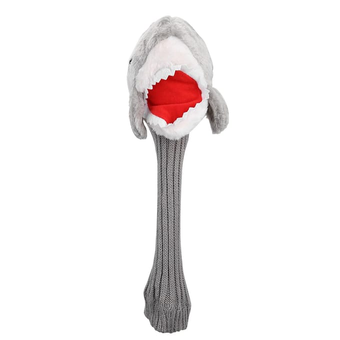 Tête de Requin Animal Golf Bois Driver Couvre-Tête white