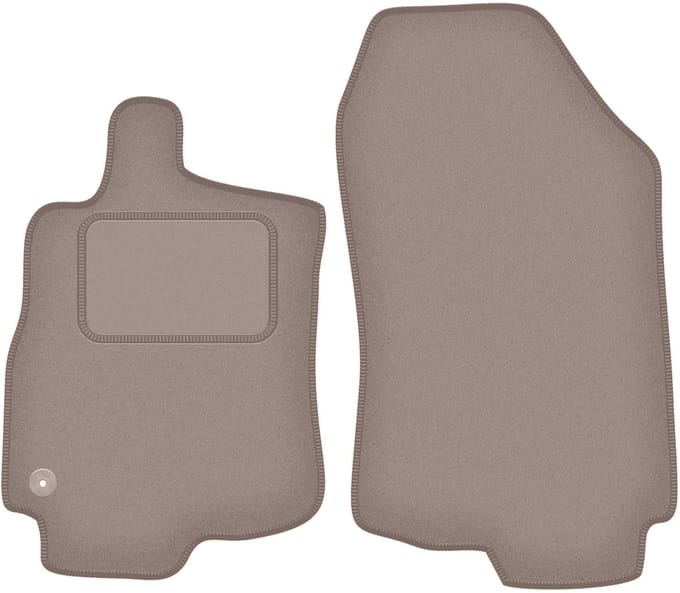 Beige voormatten voor: Renault Megane III cabrio (2008-2015)