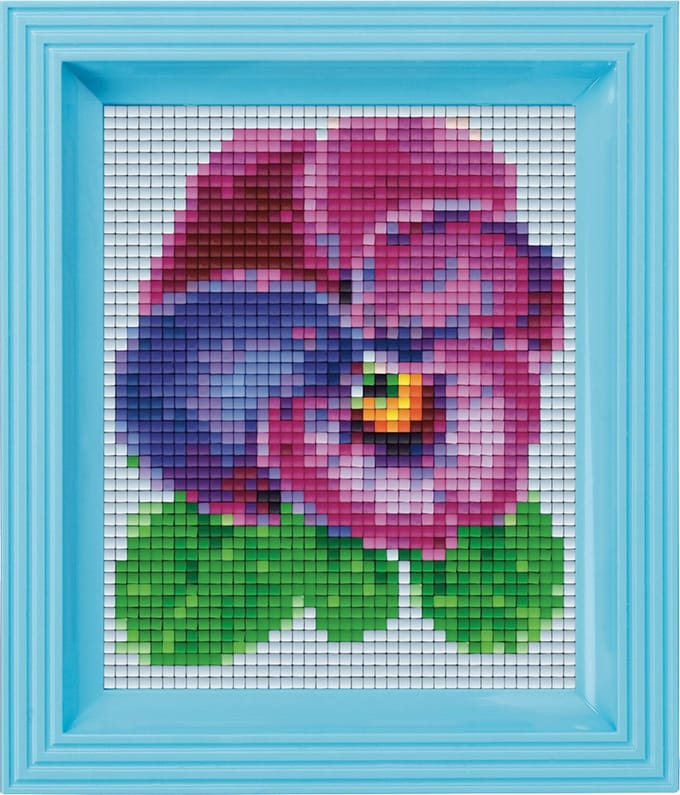 Pixelhobby Classic Viooltjes 10x12 cm