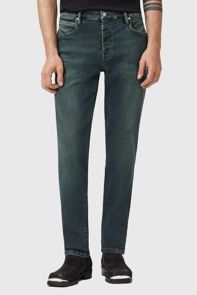 AllSaints Sid Phantom Blue Taglia: W38L30 | Jeans Outlet | Uomo | Blu