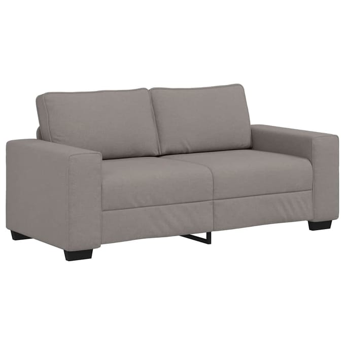 vidaXL - 2-zitsbank - Taupe - 180x77x82 - cm - Stof