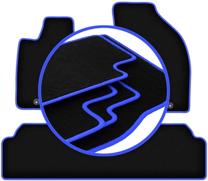 CARLUX-BLUE automatten voor: Lexus RX III Hybrid SUV (2008-2015)