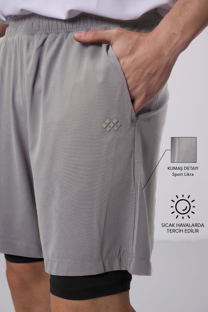 Heren Regular Fit Jersey Shorts