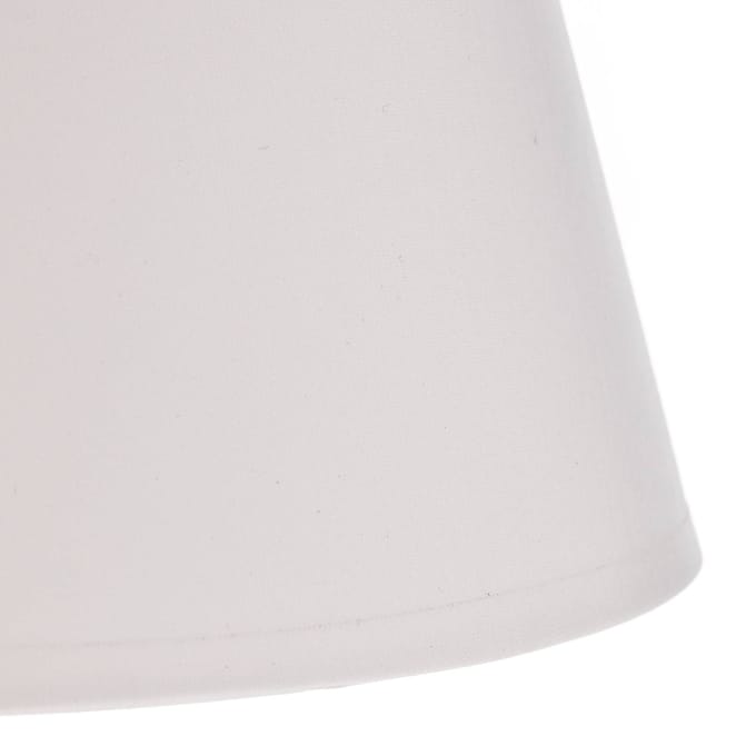 Luminex Tafellamp Soho, conisch hoogte 33 cm, wit
