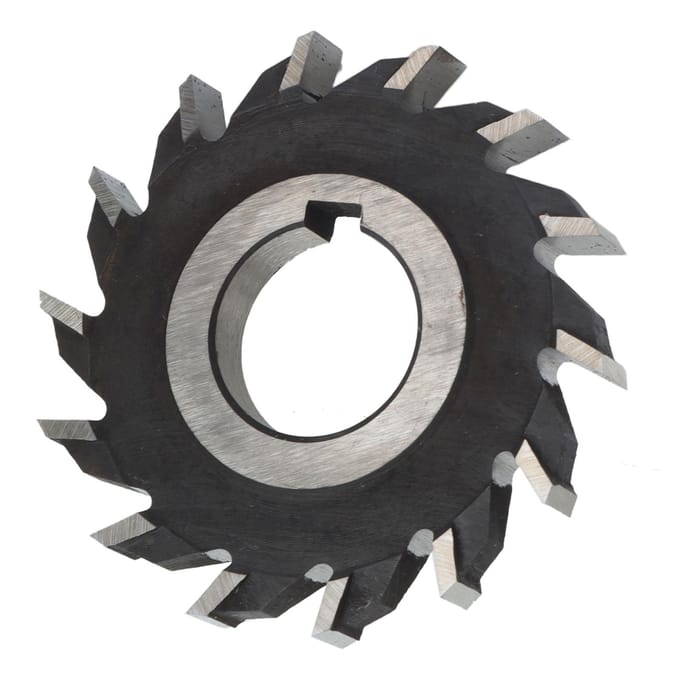 Frees Hoge Snelheidsstaal Recht 14 Tanden Vlakfrees Schijf Boorgereedschap 63mm Diameter