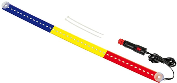 Led verlichte bordvlag 60 cm, 42 led, 24V - Roemenie