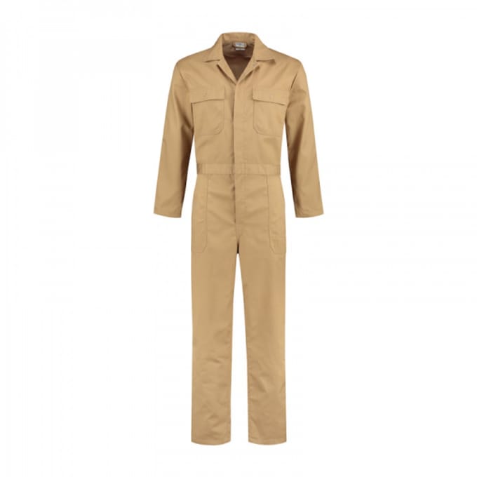 Overall polyester/katoen kaki maat 59