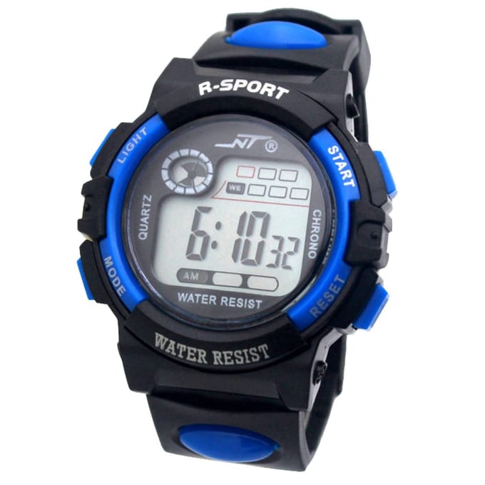Fako® - Kinderhorloge - S-Sport Classic - Blauw