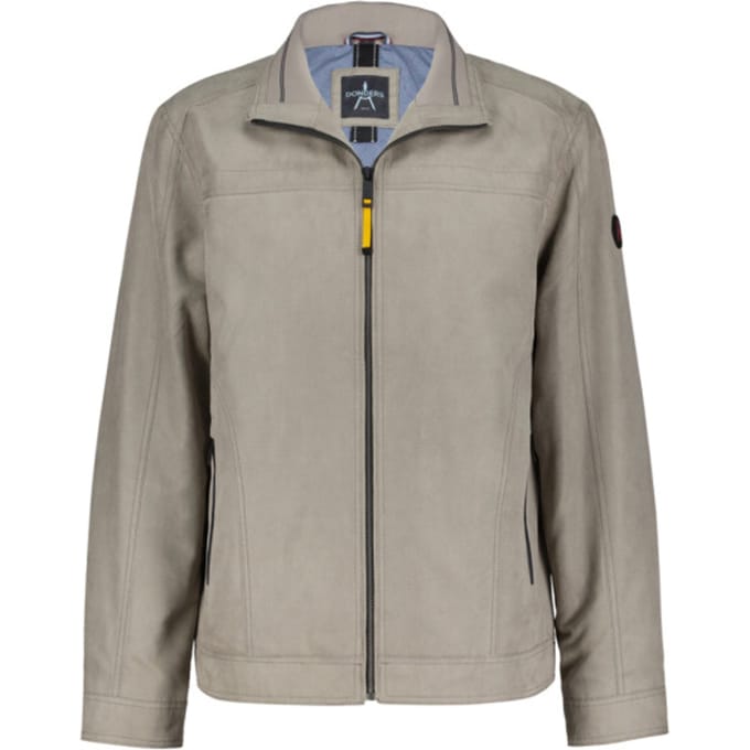 Donders 1860 - Zomerjas - Heren - 3XL-3XL (58) - Kiezel - Polyester - 21936