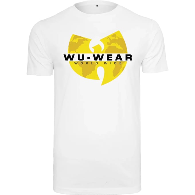 Urban Classics - Wu Wear Logo Heren T-shirt - XS - Wit