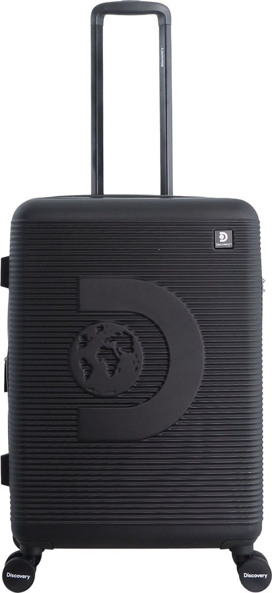 Discovery Eclipse Harde Koffer / Trolley / Reiskoffer - Medium - 68+7 Liters - Anthraciet - Antraciet / Medium
