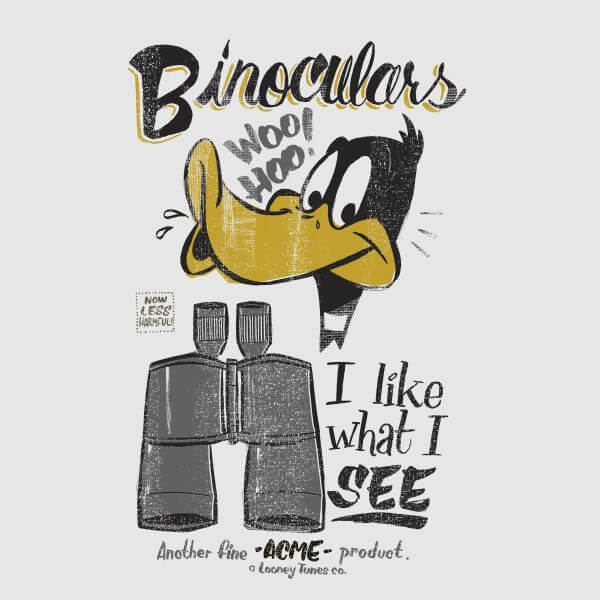 Looney Tunes ACME Binoculars Women's T-Shirt - Grey - M