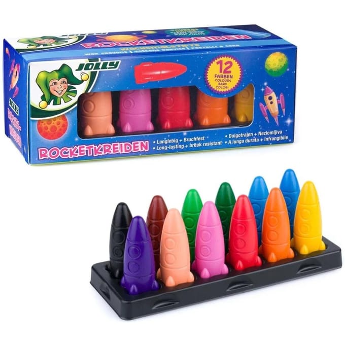 Crayons de cire Jolly - Fusées