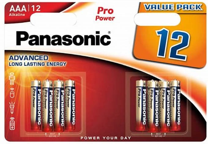 Panasonic Pro Power AAA 12 Stk