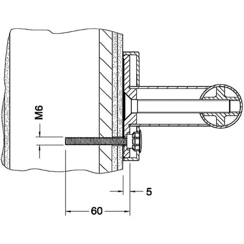 Keuco Plan fixing set no.7 34993000200