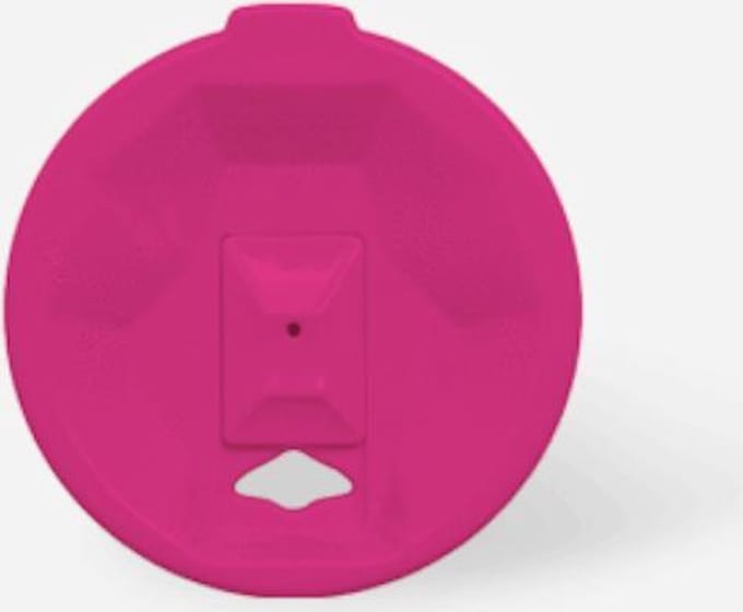 Corkcicle Tumbler / Coffee Lid 700ml - Neon Pink