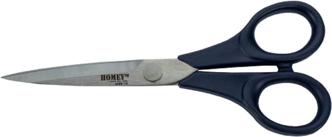 Homey's Adile Naaischaar - rvs/blauw nylon