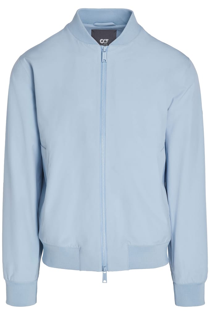 AlphaTauri Ata Ostol V3.y8.01 Jacket Stone Blue Größe: M | Bomberjacken Outlet | Herren | Blau