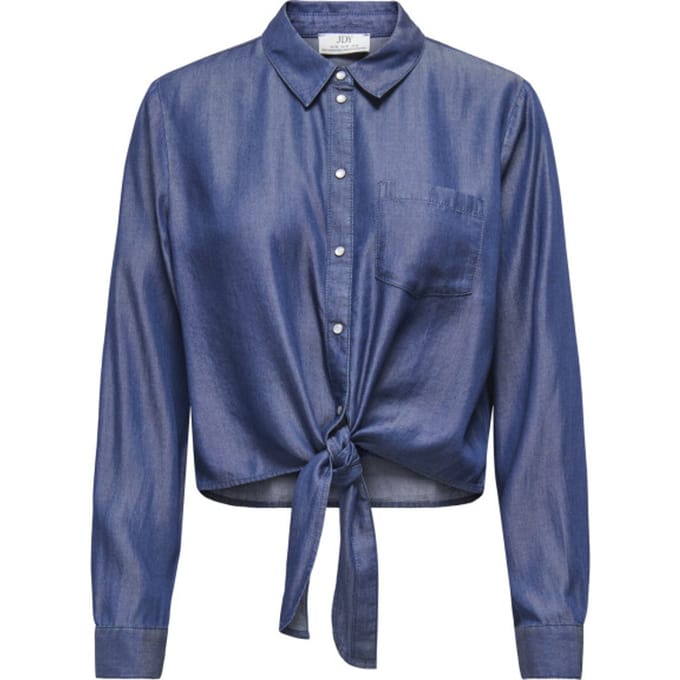 JDY - JDYJASPER L/S KNOT SHIRT WVN - Dames - Blouses