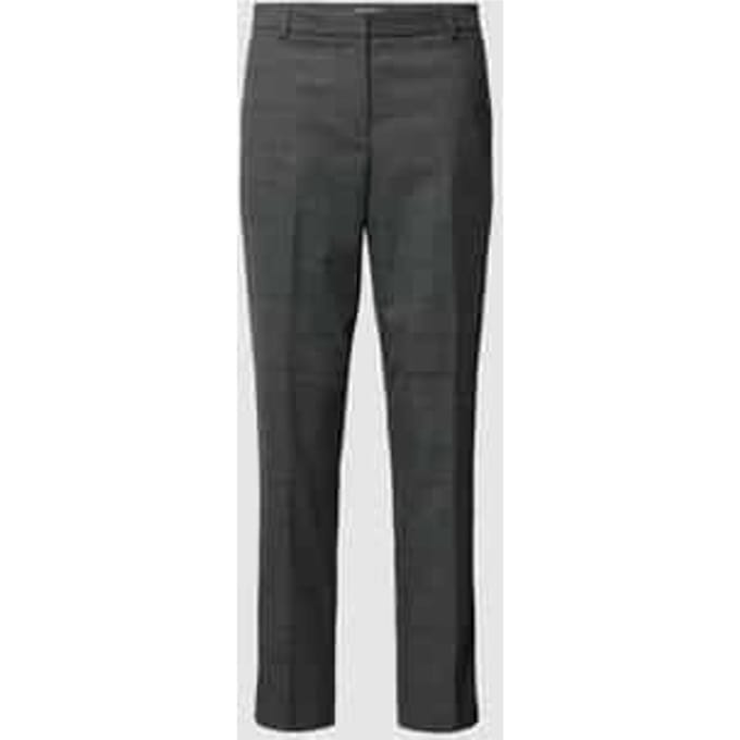 Stoffen broek met ruitjes