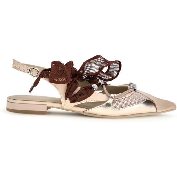 PINKO Multicolor Kalfsleer Bos Taurus Ballerina's