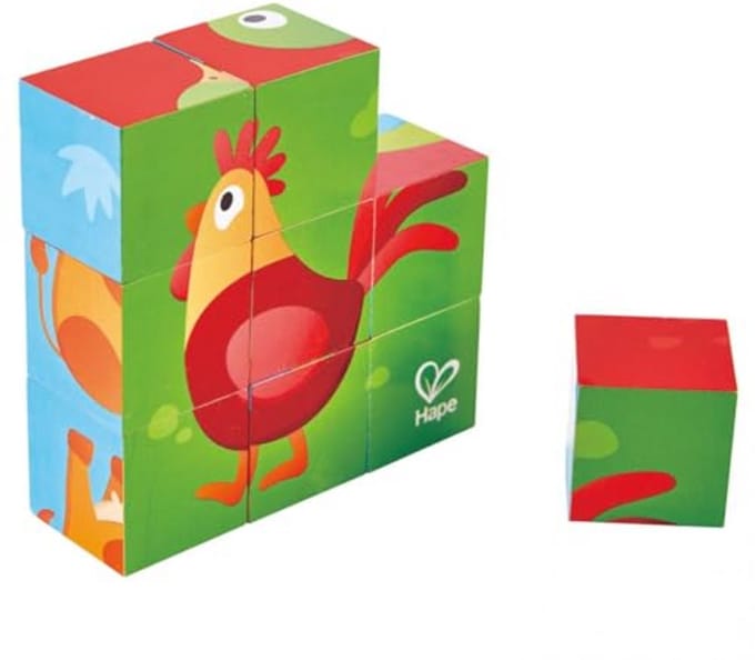Blokpuzzel Boerderij