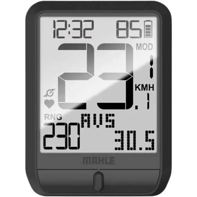 Draadloze 3-knops display zonder standaard Mahle Pulsar One LCD Ant+
