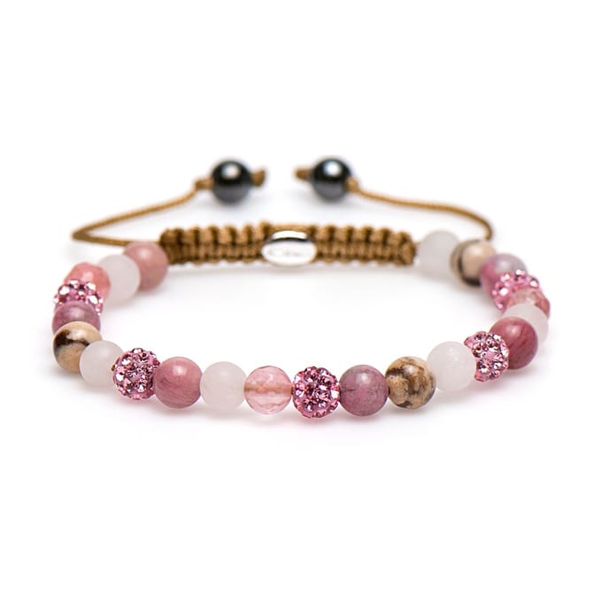 Karma Spiral Dames Armband Metaal - Meerkleurig