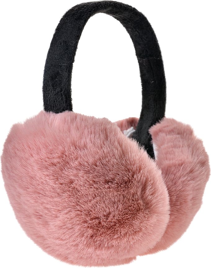 Clayre & Eef Oorwarmers one size Roze Polyester